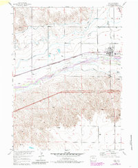 Download a high-resolution, GPS-compatible USGS topo map for Ovid, CO (1985 edition)