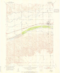 Download a high-resolution, GPS-compatible USGS topo map for Ovid, CO (1954 edition)