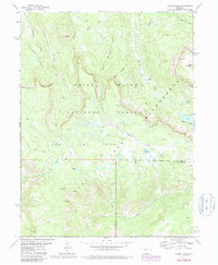 Download a high-resolution, GPS-compatible USGS topo map for Oyster Lake, CO (1988 edition)