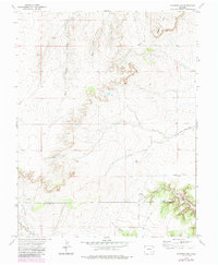 Download a high-resolution, GPS-compatible USGS topo map for Packers Gap, CO (1985 edition)