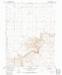 Download a high-resolution, GPS-compatible USGS topo map for Padroni NW, CO (1986 edition)