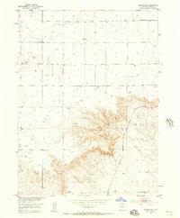 Download a high-resolution, GPS-compatible USGS topo map for Padroni NW, CO (1957 edition)