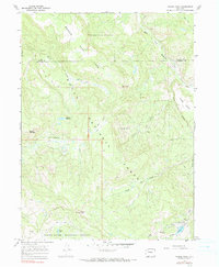 Download a high-resolution, GPS-compatible USGS topo map for Pagoda Peak, CO (1990 edition)