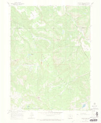 Download a high-resolution, GPS-compatible USGS topo map for Pagoda Peak, CO (1969 edition)