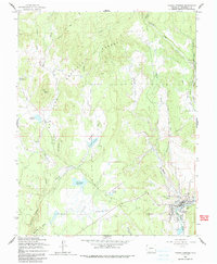 Download a high-resolution, GPS-compatible USGS topo map for Pagosa Springs, CO (1991 edition)