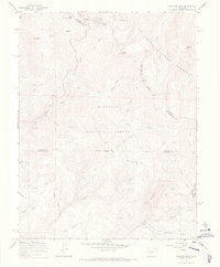 Download a high-resolution, GPS-compatible USGS topo map for Pahlone Peak, CO (1969 edition)