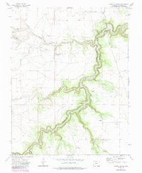 Download a high-resolution, GPS-compatible USGS topo map for Painted Canyon, CO (1985 edition)