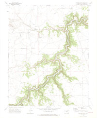 Download a high-resolution, GPS-compatible USGS topo map for Painted Canyon, CO (1975 edition)