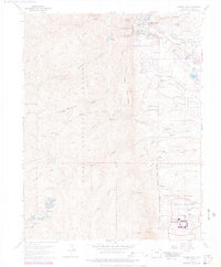 Download a high-resolution, GPS-compatible USGS topo map for Palmer Lake, CO (1977 edition)