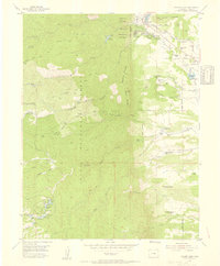 Download a high-resolution, GPS-compatible USGS topo map for Palmer Lake, CO (1955 edition)