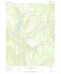 Download a high-resolution, GPS-compatible USGS topo map for Paonia Reservoir, CO (1984 edition)