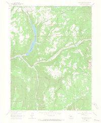 Download a high-resolution, GPS-compatible USGS topo map for Paonia Reservoir, CO (1967 edition)