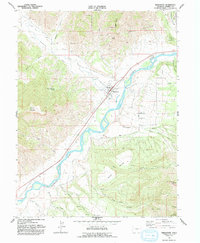 Download a high-resolution, GPS-compatible USGS topo map for Parachute, CO (1992 edition)