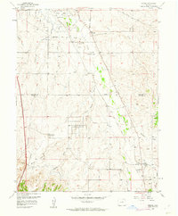 Download a high-resolution, GPS-compatible USGS topo map for Parker, CO (1961 edition)