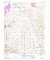 Download a high-resolution, GPS-compatible USGS topo map for Parker, CO (1986 edition)