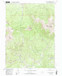 Download a high-resolution, GPS-compatible USGS topo map for Parkview Mountain, CO (1988 edition)
