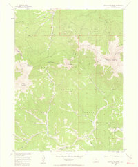Download a high-resolution, GPS-compatible USGS topo map for Parkview Mountain, CO (1958 edition)