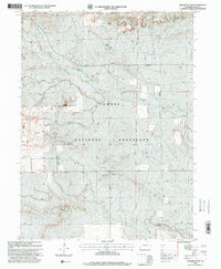 Download a high-resolution, GPS-compatible USGS topo map for Pawnee Buttes, CO (2000 edition)