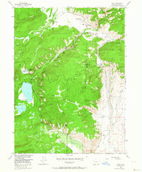 Download a high-resolution, GPS-compatible USGS topo map for Pearl, CO (1964 edition)