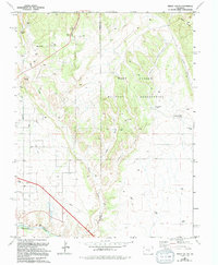 Download a high-resolution, GPS-compatible USGS topo map for Pierce Gulch, CO (1994 edition)