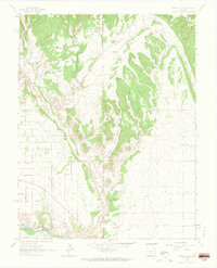 Download a high-resolution, GPS-compatible USGS topo map for Pierce Gulch, CO (1965 edition)