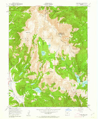 Download a high-resolution, GPS-compatible USGS topo map for Pikes Peak, CO (1962 edition)