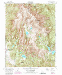 Download a high-resolution, GPS-compatible USGS topo map for Pikes Peak, CO (1985 edition)