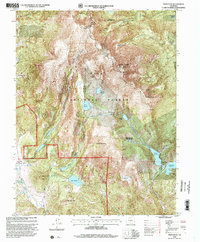 Download a high-resolution, GPS-compatible USGS topo map for Pikes Peak, CO (2001 edition)