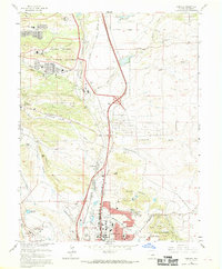 Download a high-resolution, GPS-compatible USGS topo map for Pikeview, CO (1969 edition)