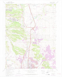 Download a high-resolution, GPS-compatible USGS topo map for Pikeview, CO (1978 edition)