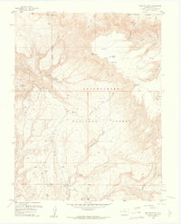 Download a high-resolution, GPS-compatible USGS topo map for Pine Mountain, CO (1961 edition)