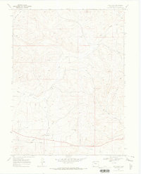 Download a high-resolution, GPS-compatible USGS topo map for Pine Ridge, CO (1973 edition)