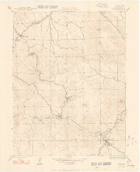 preview thumbnail of historical topo map of Jefferson County, CO in 1948