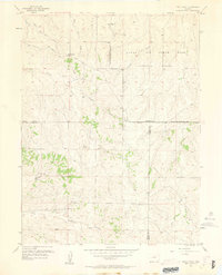 preview thumbnail of historical topo map of Arapahoe County, CO in 1957