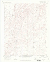 Download a high-resolution, GPS-compatible USGS topo map for Pinkerton Mesa, CO (1972 edition)