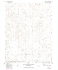 Download a high-resolution, GPS-compatible USGS topo map for Pinneo SE, CO (1984 edition)