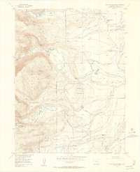 Download a high-resolution, GPS-compatible USGS topo map for Pitchpine Mountain, CO (1957 edition)