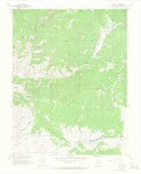 Download a high-resolution, GPS-compatible USGS topo map for Pitkin, CO (1967 edition)