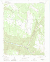 Download a high-resolution, GPS-compatible USGS topo map for Placerville, CO (1982 edition)