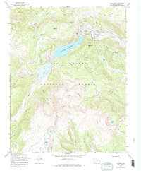 Download a high-resolution, GPS-compatible USGS topo map for Platoro, CO (1977 edition)