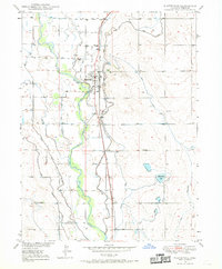Download a high-resolution, GPS-compatible USGS topo map for Platteville, CO (1969 edition)