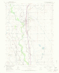 Download a high-resolution, GPS-compatible USGS topo map for Platteville, CO (1970 edition)