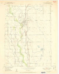 Download a high-resolution, GPS-compatible USGS topo map for Platteville, CO (1950 edition)