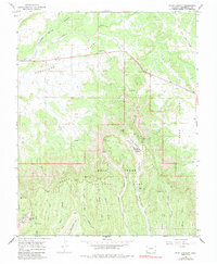 Download a high-resolution, GPS-compatible USGS topo map for Point Lookout, CO (1984 edition)