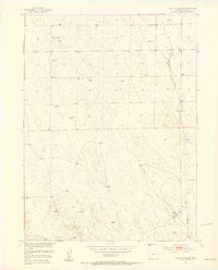 Download a high-resolution, GPS-compatible USGS topo map for Point Of Rocks, CO (1953 edition)