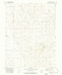 Download a high-resolution, GPS-compatible USGS topo map for Poison Springs, CO (1977 edition)