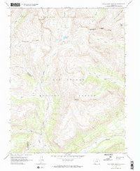 Download a high-resolution, GPS-compatible USGS topo map for Pole Creek Mountain, CO (1973 edition)