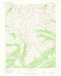 Download a high-resolution, GPS-compatible USGS topo map for Pole Creek Mountain, CO (1967 edition)