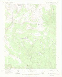 Download a high-resolution, GPS-compatible USGS topo map for Pool Table Mountain, CO (1969 edition)