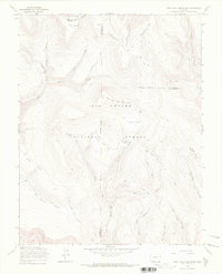 Download a high-resolution, GPS-compatible USGS topo map for Pool Table Mountain, CO (1969 edition)